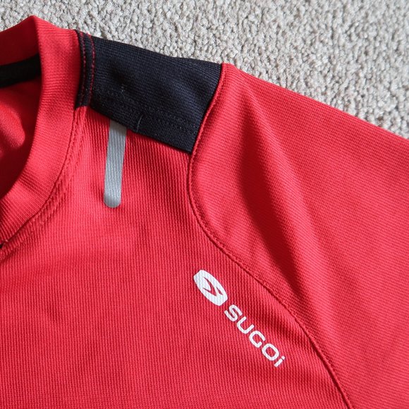 Sugoi Jersey short sleeve work out top Athletic Sportswear Active Sporty C - Picture 4 of 11